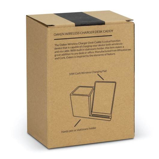 Busan Wireless Charger and Organiser Box Back